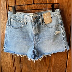Madewell Relaxed Denim Short Size 26